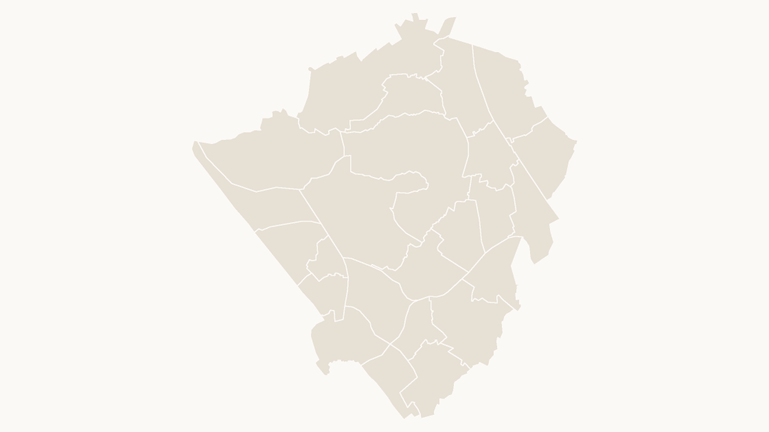Barnet Wards map preview in the editorial theme