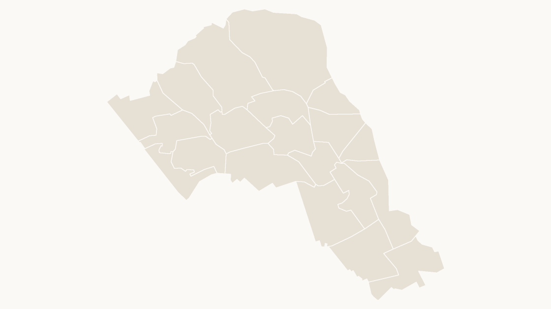 Camden Wards map preview in the editorial theme