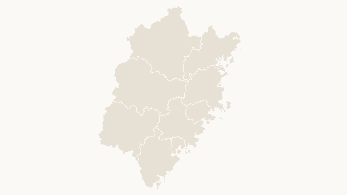 Fujian Cities map preview