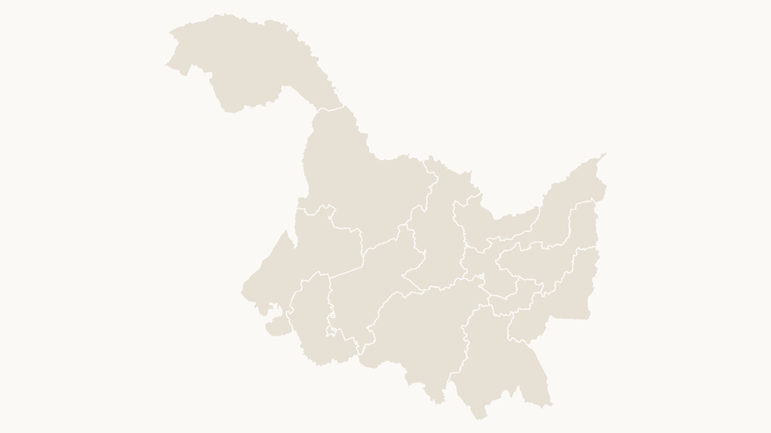 Heilongjiang Cities map preview