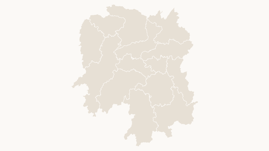 Hunan Cities map preview