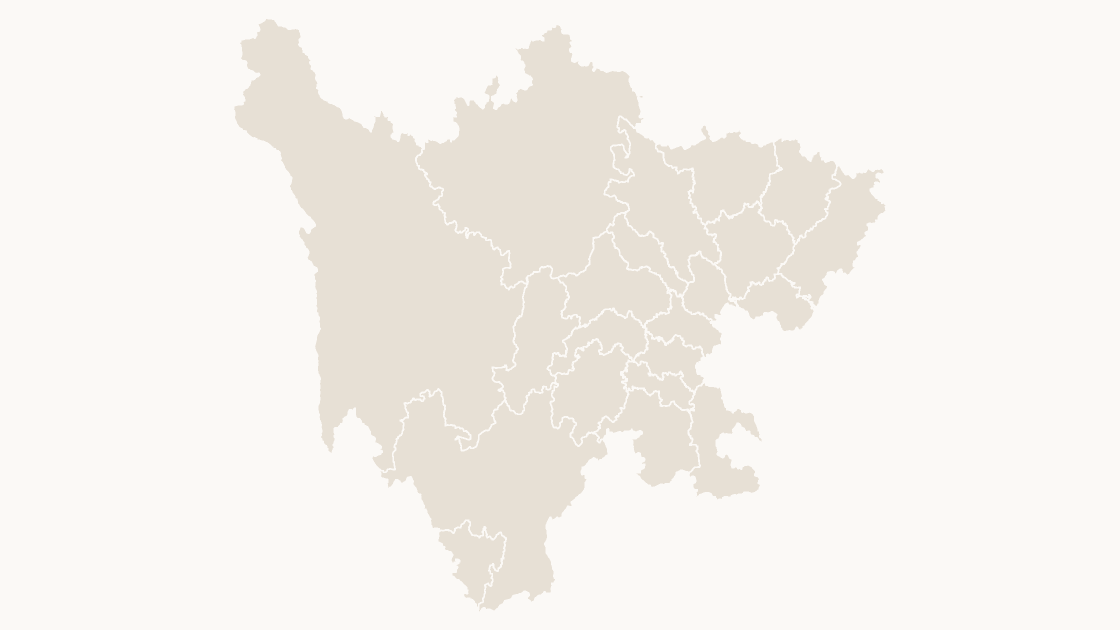Sichuan Cities map preview