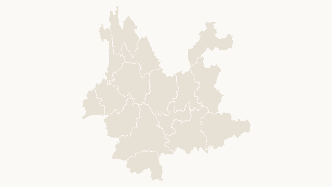 Yunnan Cities map preview