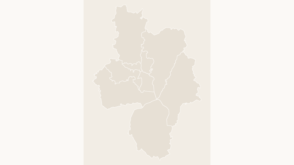 Hefei Counties map preview