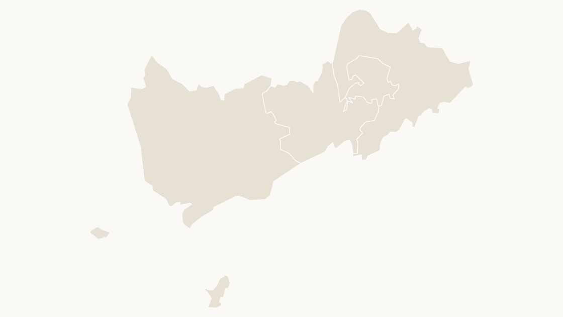 Tongling Counties map preview