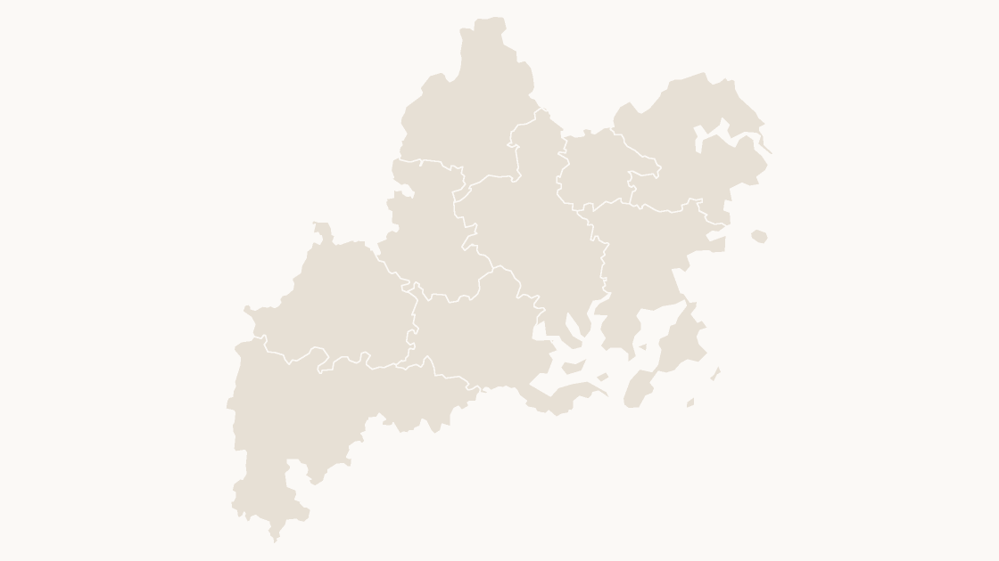Ningde Counties map preview