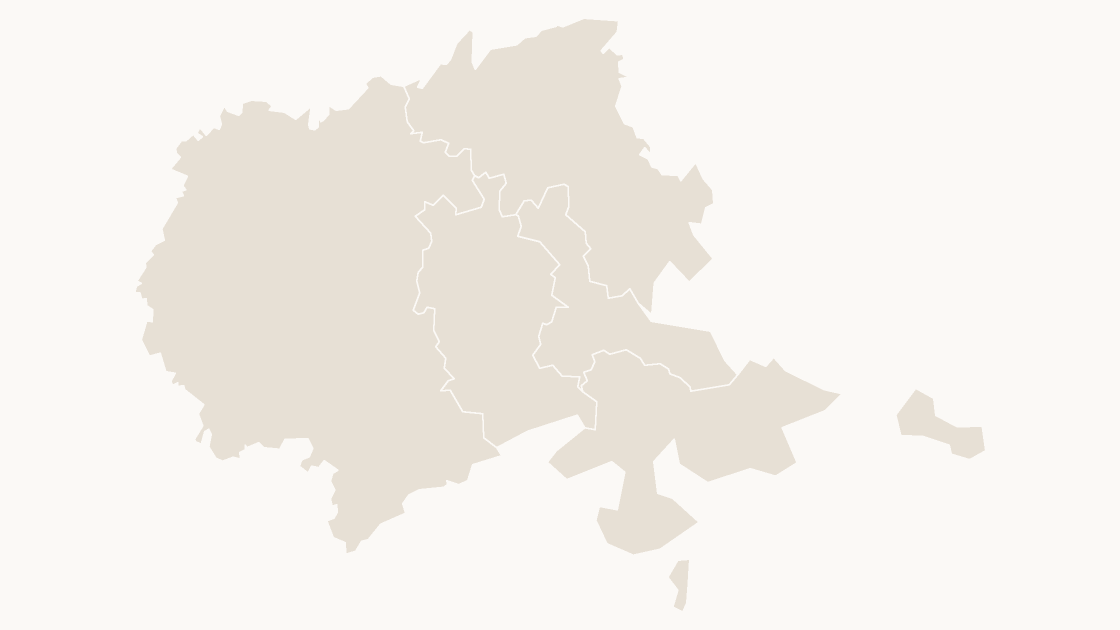 Putian Counties map preview