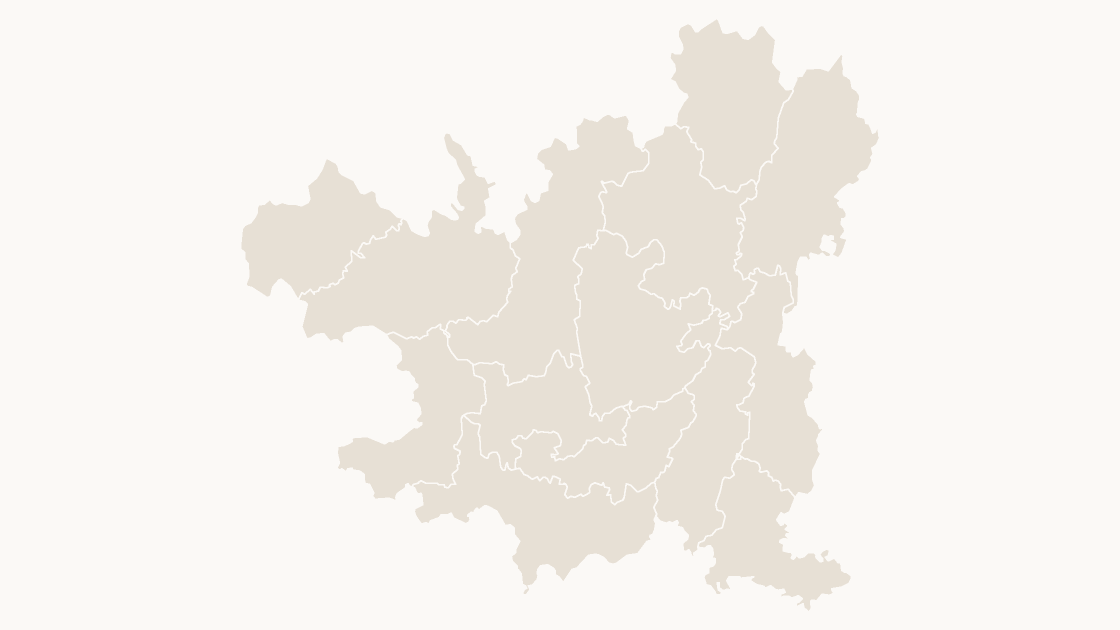 Zunyi Counties map preview