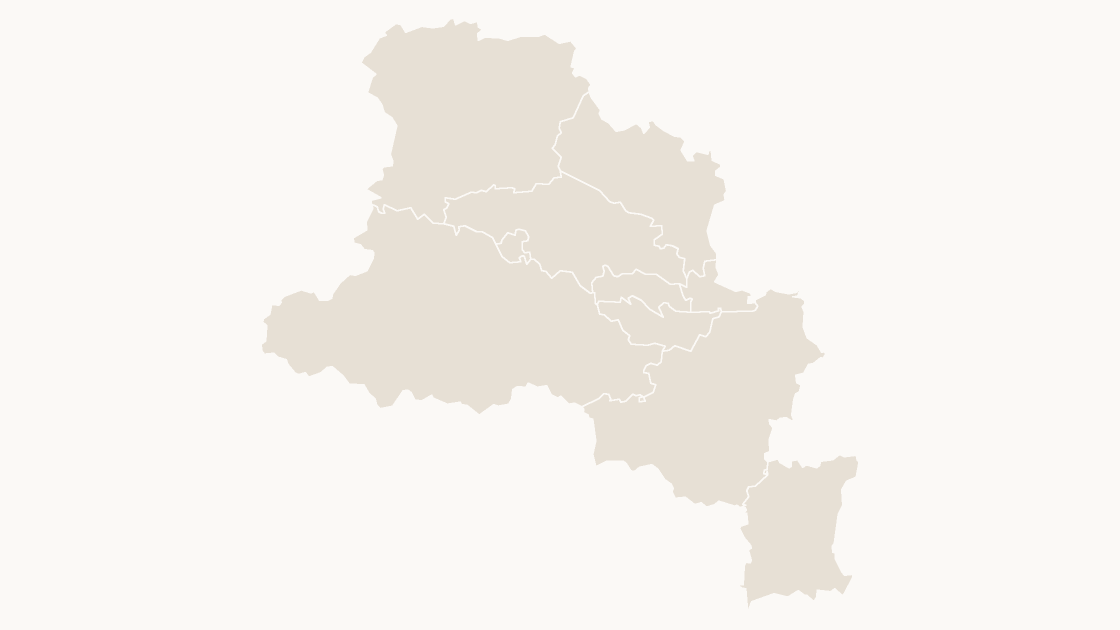 Pingdingshan Counties map preview