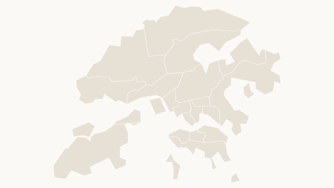 Hong Kong Special Administrative Districts map preview