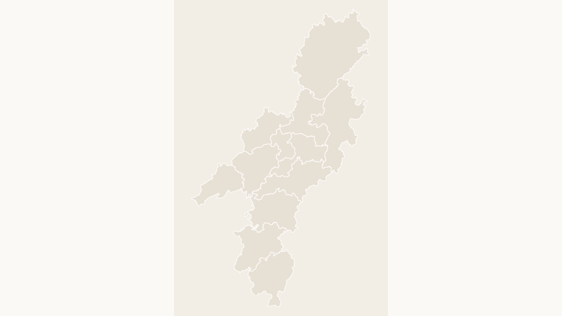 Huaihua Counties map preview