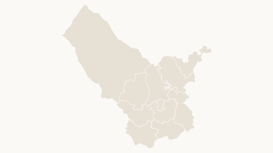 Ulanqab Counties map preview