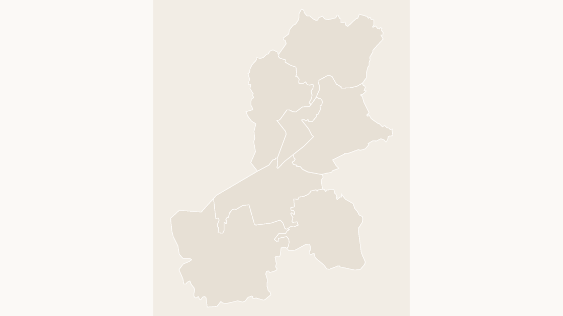Huai'an Counties map preview