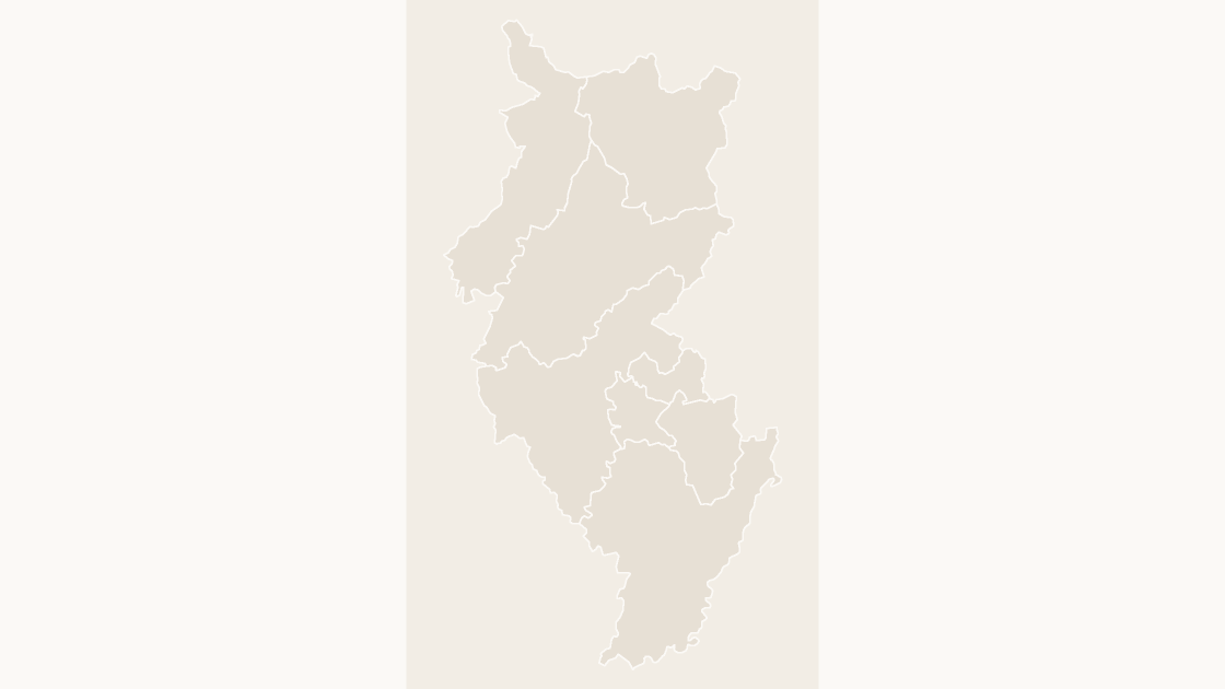 Tonghua Counties map preview
