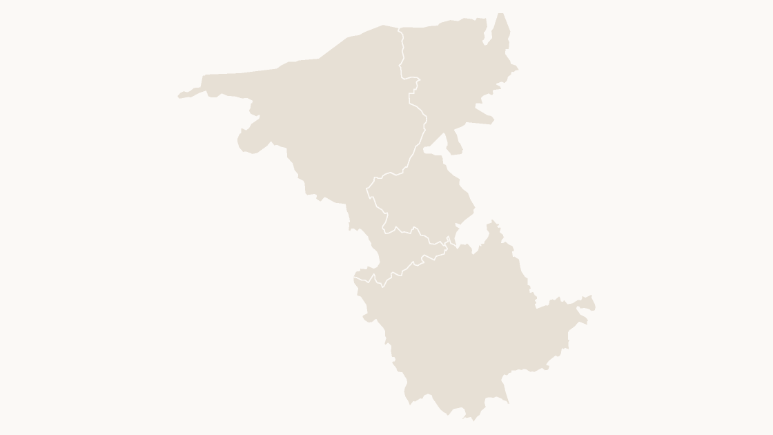 Zhongwei Counties map preview