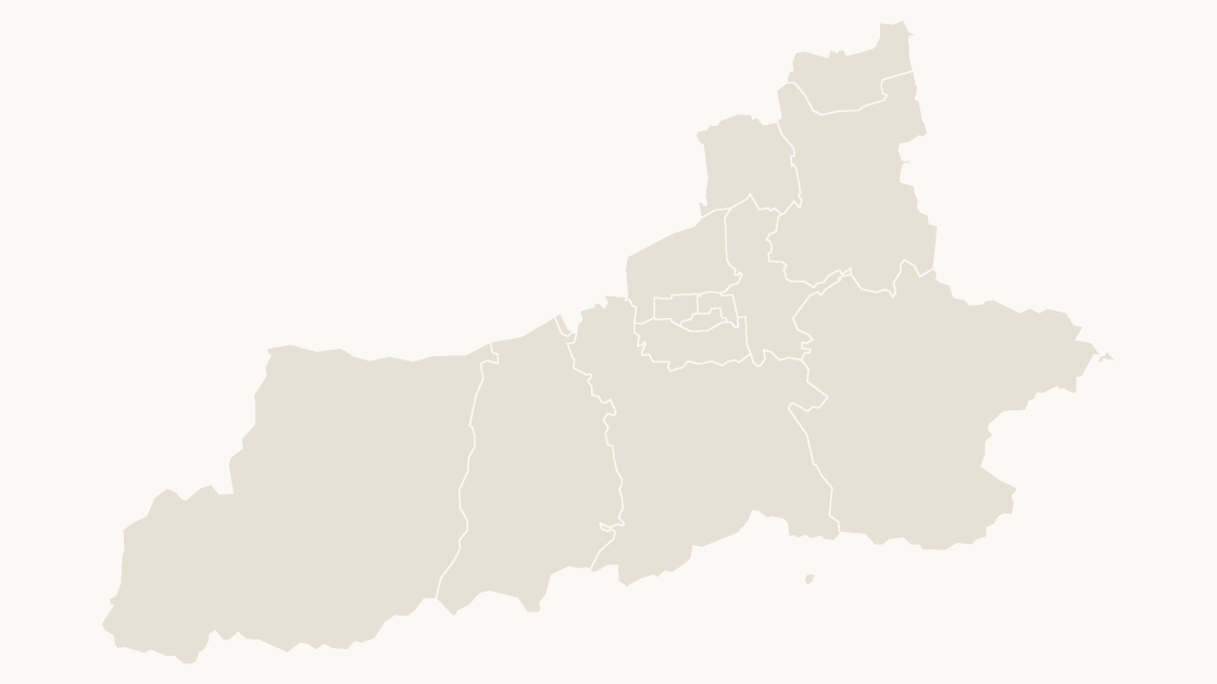 Xi'an Counties map preview