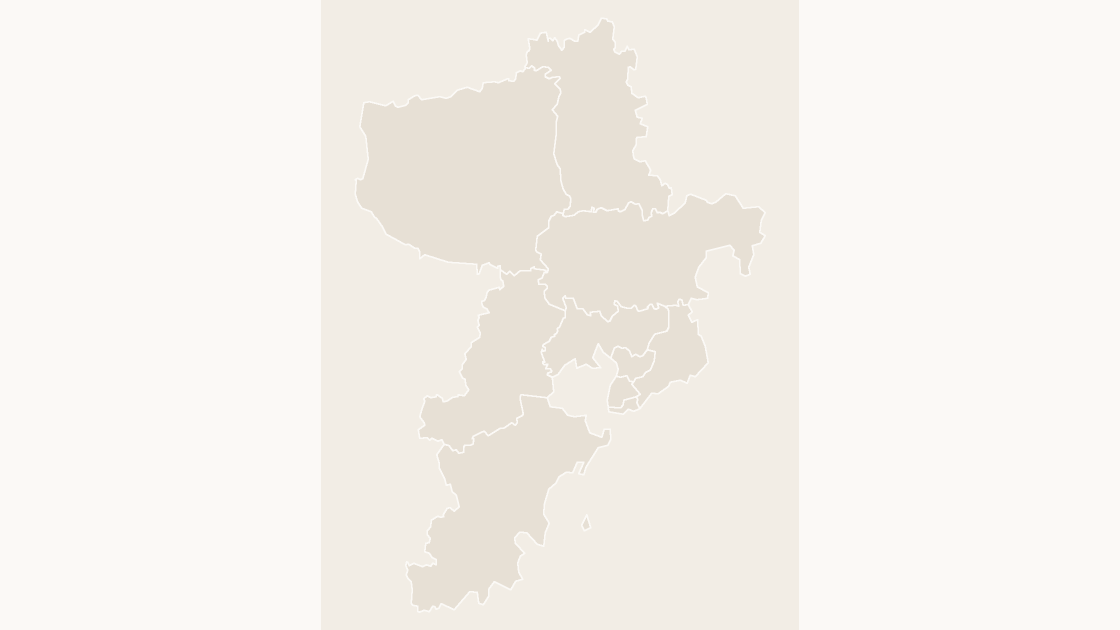 Qingdao Counties map preview