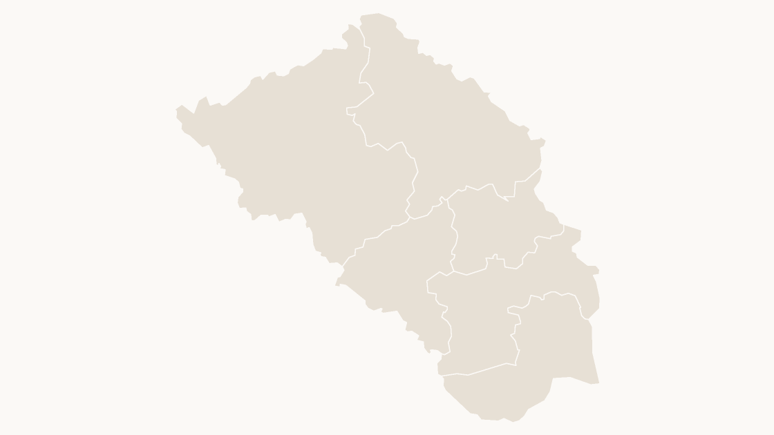 Zaozhuang Counties map preview