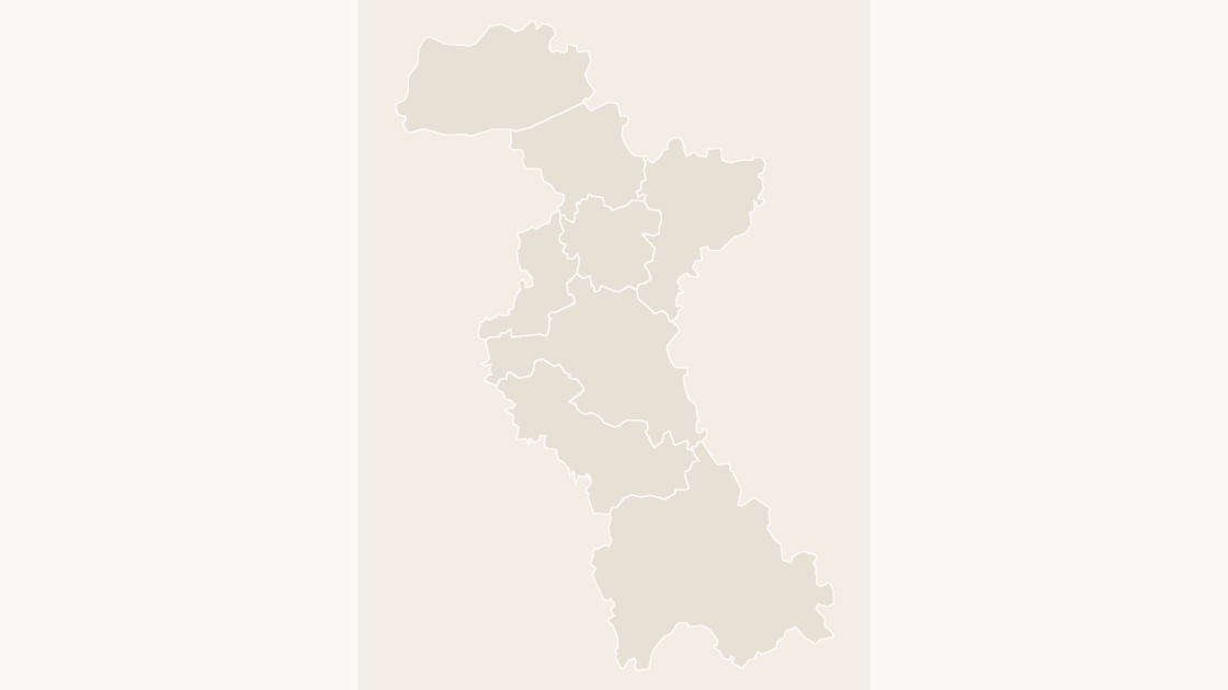 Zibo Counties map preview