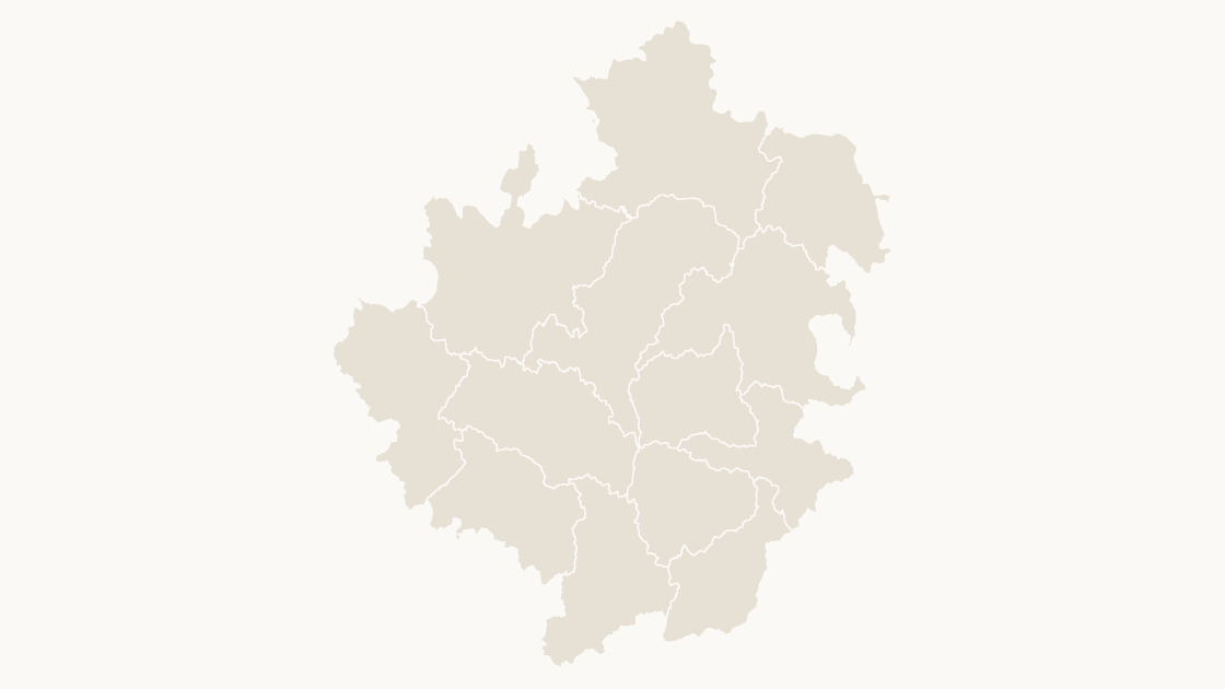 Aba Tibetan and Qiang Autonomous Prefecture Counties map preview