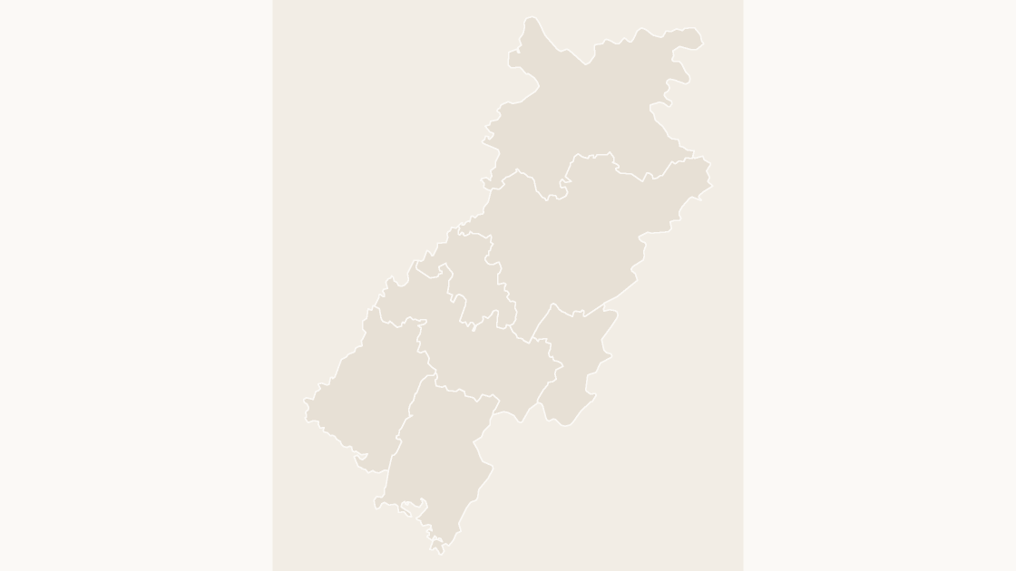 Dazhou Counties map preview