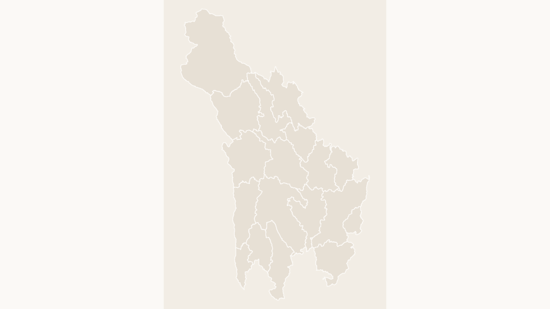 Garze Tibetan Autonomous Prefecture Counties map preview