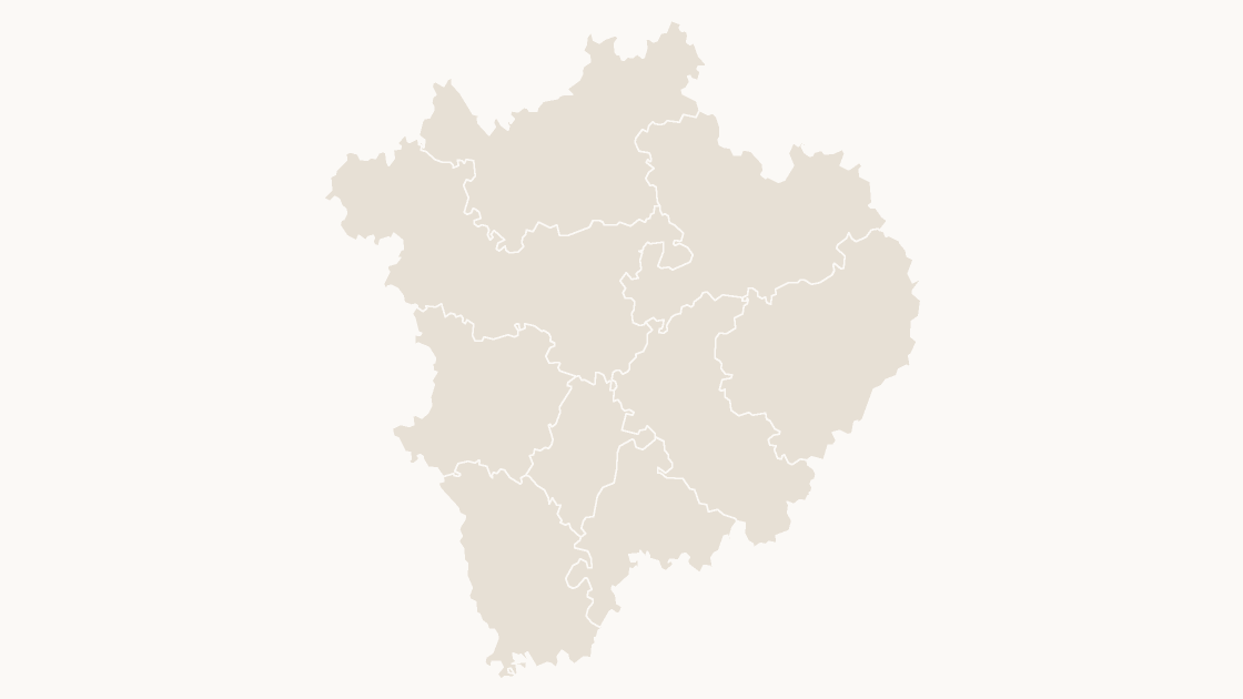 Nanchong Counties map preview
