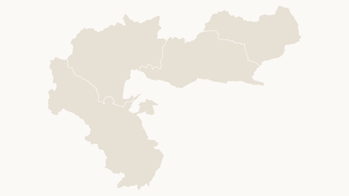 Kizilsu Kyrgyz Autonomous Prefecture Counties map preview