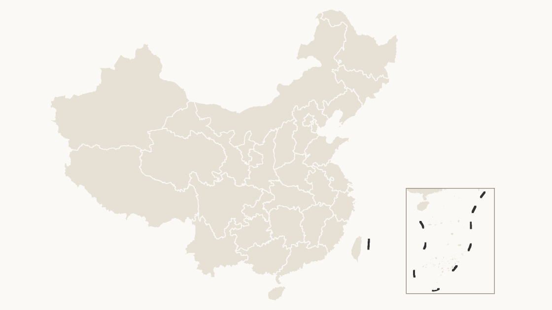 China Provinces map preview