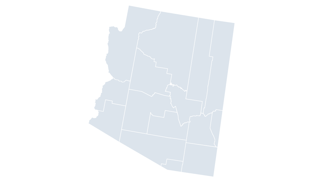 Arizona Counties map preview