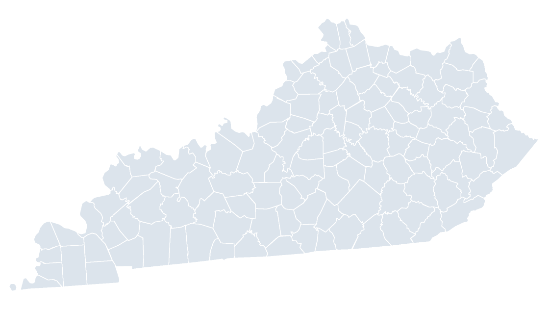 Kentucky Counties map preview