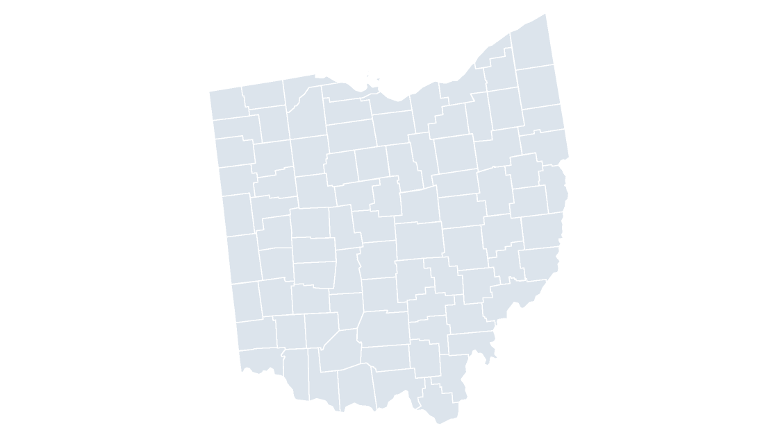 Ohio Counties map preview