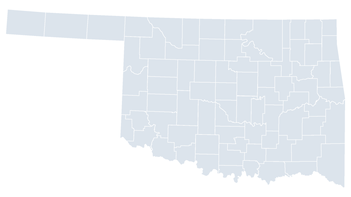 Oklahoma Counties map preview