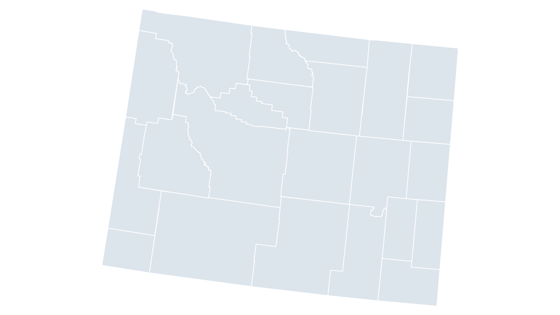 Wyoming Counties map preview