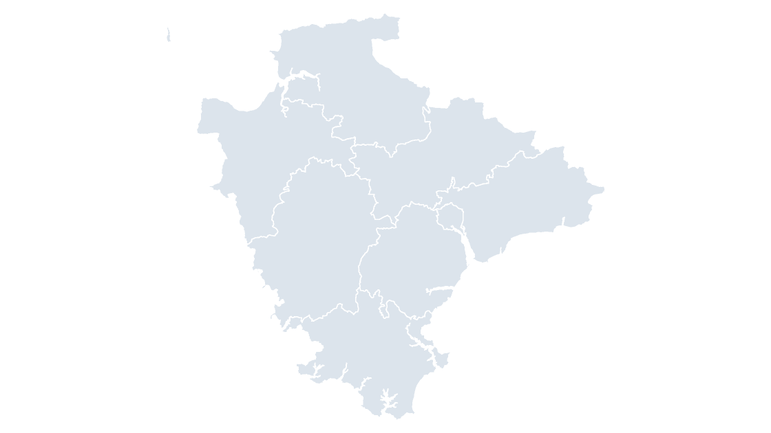 Devon Districts map preview