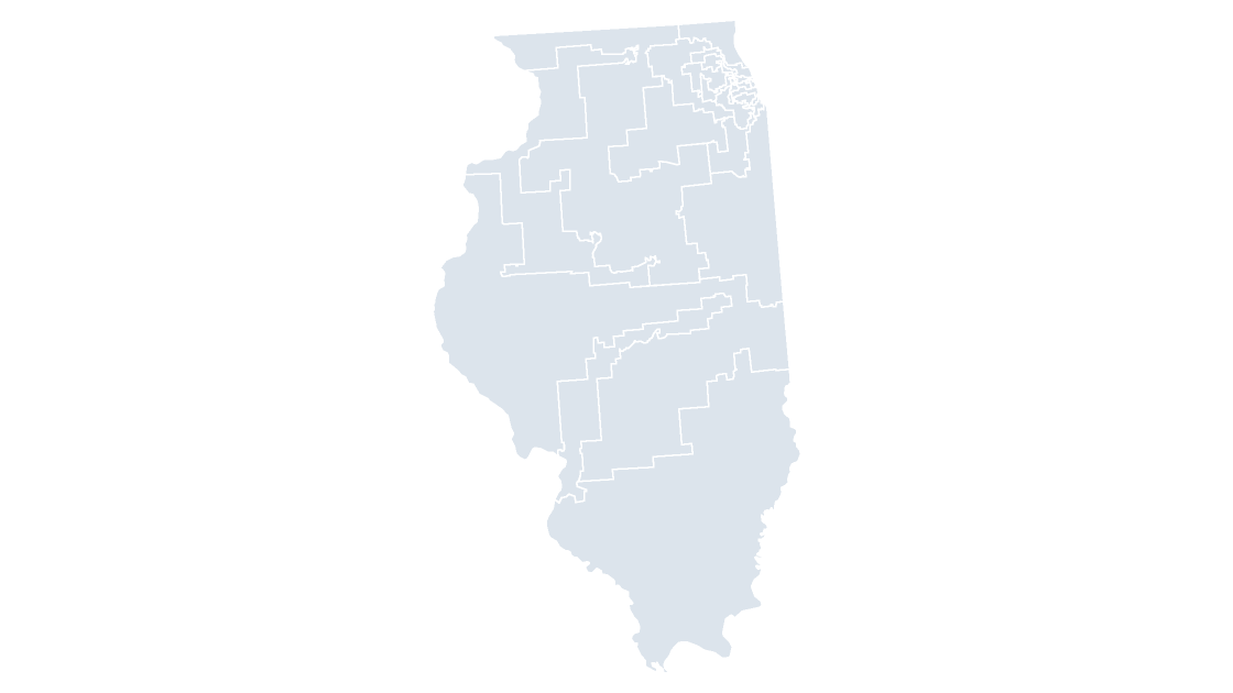 Illinois Congressional Districts map preview