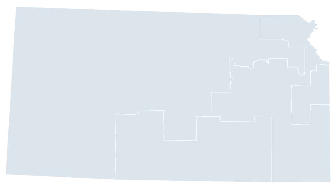 Kansas Congressional Districts map preview