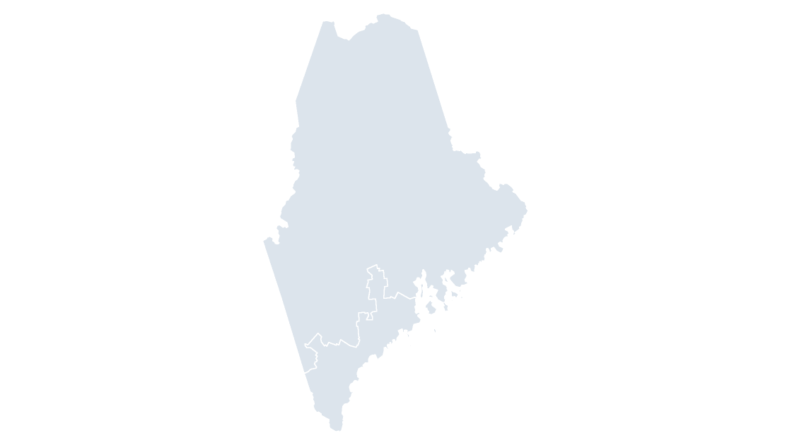 Maine Congressional Districts map preview