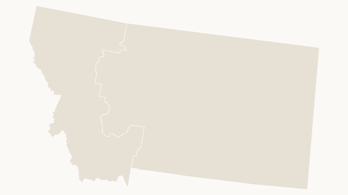 Montana Congressional Districts map preview in the editorial theme