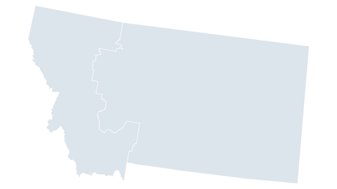 Montana Congressional Districts map preview