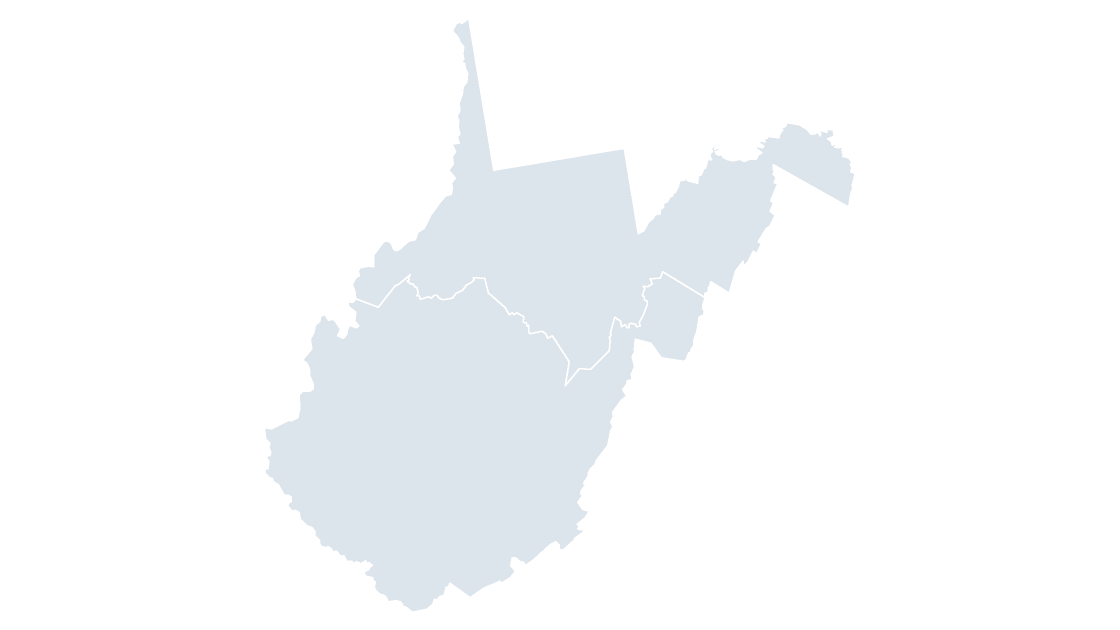 West Virginia Congressional Districts map preview
