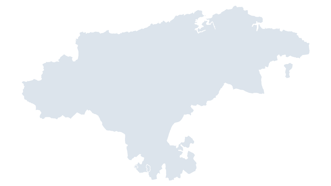 Cantabria Provincias map preview