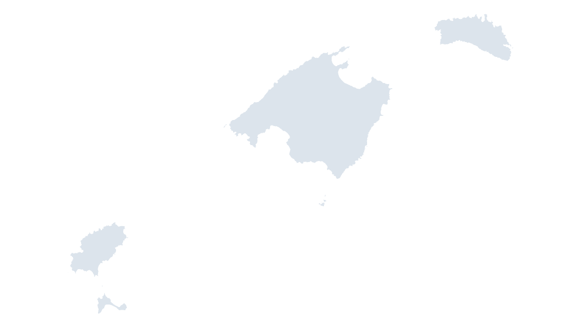 Illes Balears Provincias map preview