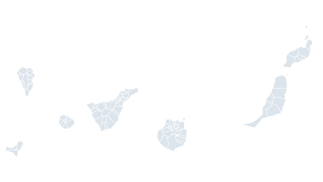 Canarias Municipios map preview