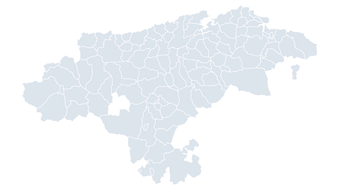 Cantabria Municipios map preview