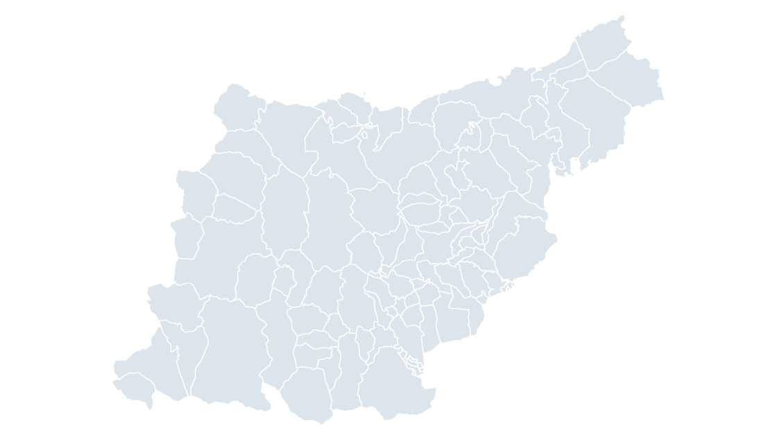 Gipuzkoa Municipios map preview