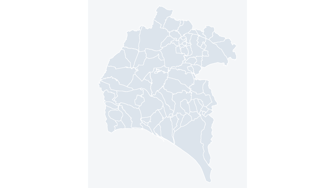 Huelva Municipios map preview