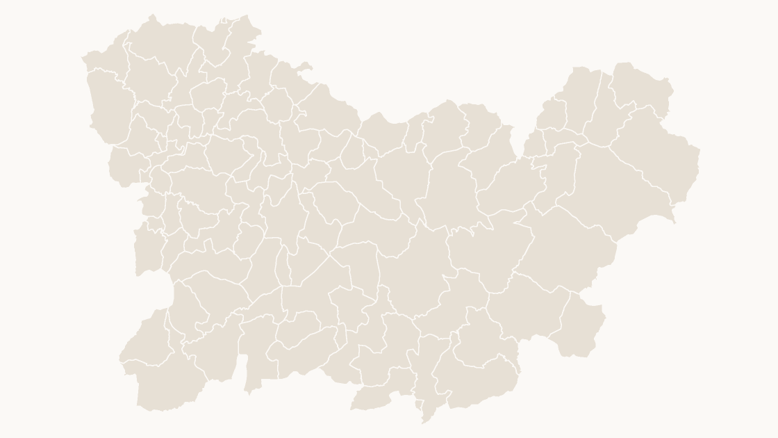 Ourense Municipios map preview in the editorial theme