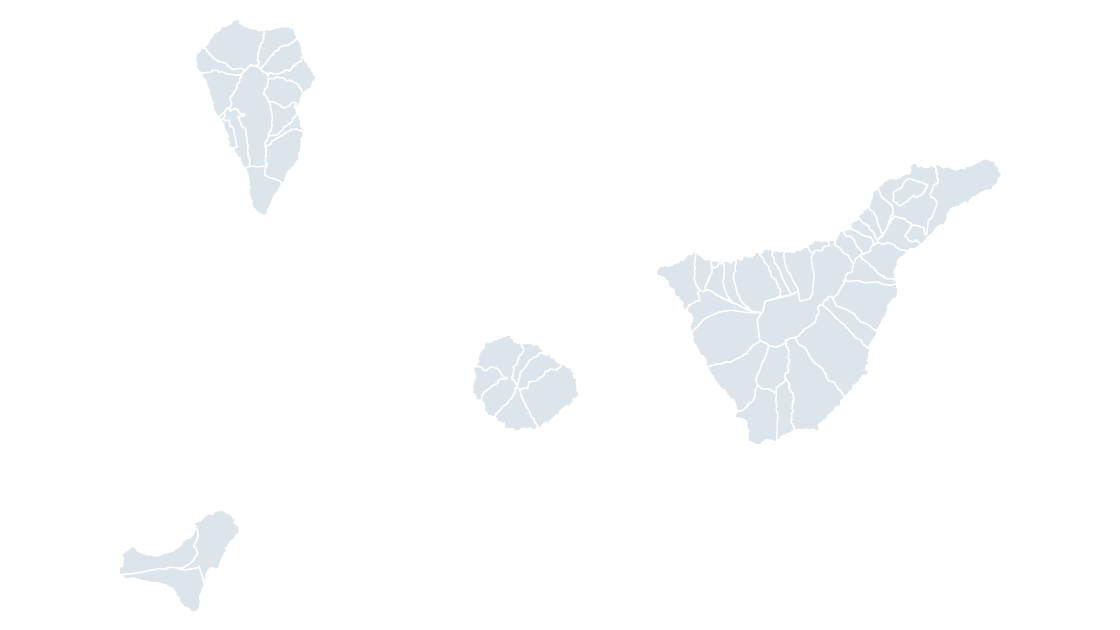Santa Cruz de Tenerife Municipios map preview