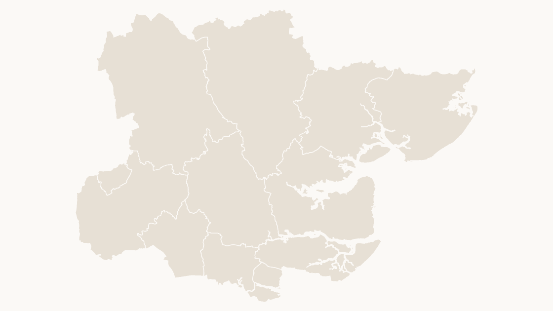 Essex Districts map preview in the editorial theme
